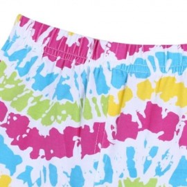 INFANT BABY GIRL CHILD PRINT ELASTIC LONG PANTS LEGGINGS (WAVE PATTERN)