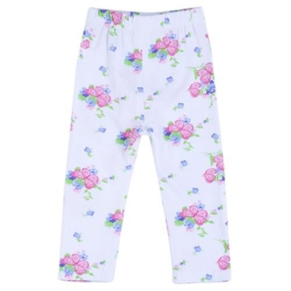 INFANT BABY GIRL CHILD PRINT ELASTIC LONG PANTS LEGGINGS (BUTTERFLY SHAPE)