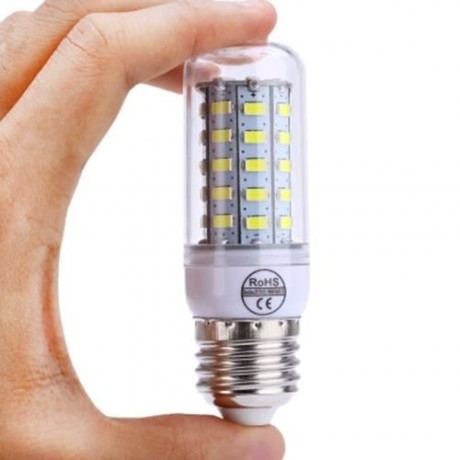 AC 220V E27 4.5W 400 - 450LM SMD 5730 LED CORN LIGHT WITH 48 LEDS (COOL WHITE LIGHT)