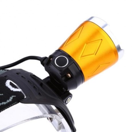 DC 5V 30W 850LM 4 MODES LED RECHARGEABLE ZOOMING LIGHT (YELLOW AND BLACK)