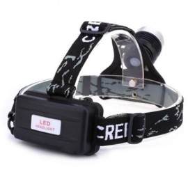 DC 5V 10W 800LM 3 MODES RECHARGEABLE LED HEADLAMP (BLACK)