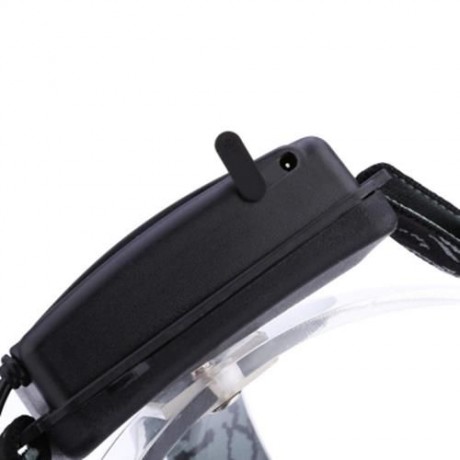 DC 5V 10W 800LM 3 MODES RECHARGEABLE LED HEADLAMP (BLACK)
