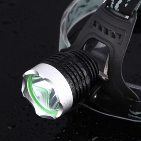 DC 5V 10W 800LM 3 MODES RECHARGEABLE LED HEADLAMP (BLACK)