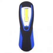 MAGNET MAINTENANCE LED FLASHLIGHT WORK LIGHT WITH HOOK (BLUE AND BLACK)