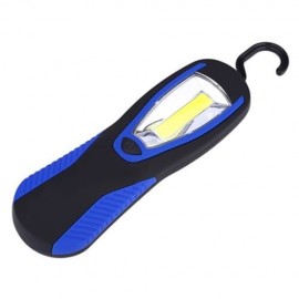 MAGNET MAINTENANCE LED FLASHLIGHT WORK LIGHT WITH HOOK (BLUE AND BLACK)