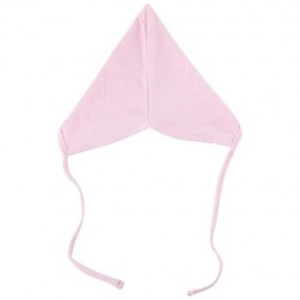 PRETTY PURE COLOR SMALL LACE-UP BABY HAT (PINK)