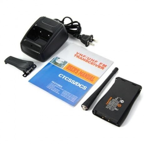BAOFENG BF-888S UHF WALKIE TALKIE 16 CHANNELS WITH FLASH LIGHT (BLACK)