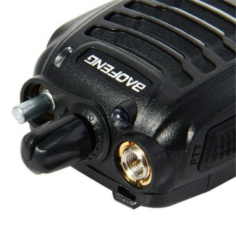 BAOFENG BF-888S UHF WALKIE TALKIE 16 CHANNELS WITH FLASH LIGHT (BLACK)