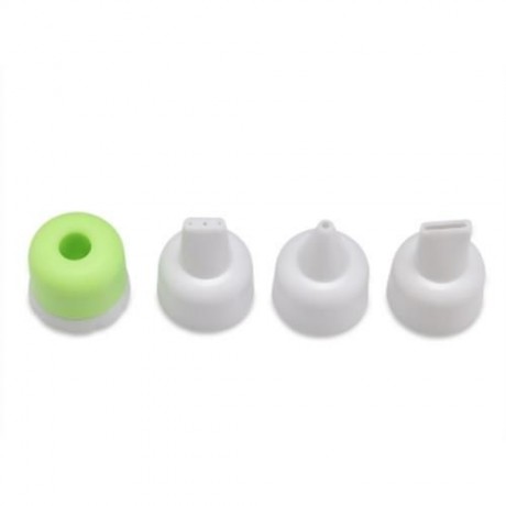 CAKE CHOCOLATE DECORATING ICING NOZZLE SET PASTRY BAKING TOOL (WHITE)