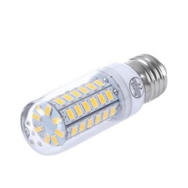 AC 220V E27 5W 450 - 500LM SMD 5730 LED CORN LIGHT WITH 56 LEDS (WARM WHITE LIGHT)