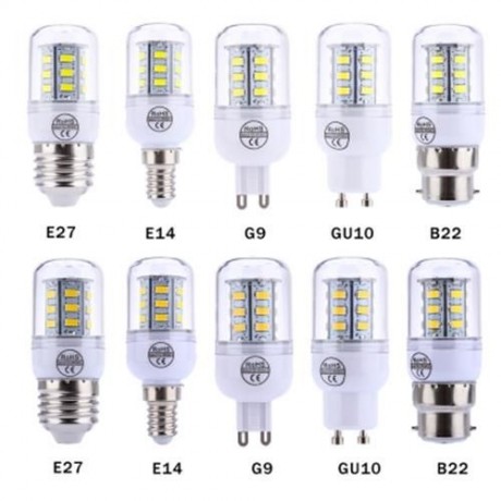 AC 220V B22 3W 300LM SMD 5730 LED CORN LIGHT WITH 24 LEDS (WARM WHITE LIGHT)