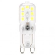 G9 220V 2.5W 200 - 250LM 14 LEDS DIMMABLE BULB WITH TRANSPARENT MASK (COOL WHITE LIGHT)