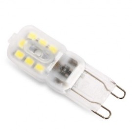 G9 220V 2.5W 200 - 250LM 14 LEDS DIMMABLE BULB WITH TRANSPARENT MASK (COOL WHITE LIGHT)