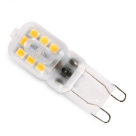G9 220V 2.5W 200 - 250LM 14 LEDS DIMMABLE BULB WITH TRANSPARENT MASK (WARM WHITE LIGHT)
