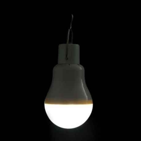 KKBOL S - 1500 1.5W 5V 140LM LED LIGHT BULB PORTABLE SOLAR POWERED LAMP (WHITE)