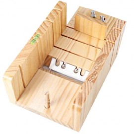 HOUSEHOLD WOODEN SOAP CUTTER BOX PINE MATERIAL BALANCING APPARATUS ACCURATE ADJUSTABLE FRO