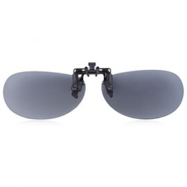 STYLISH COLOR COATED POLARIZED UNISEX SUNGLASSES CLIP (SHALLOW SILVER)