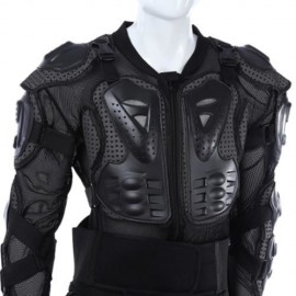 MOTORCYCLE RIDING HOCKEY CLOTHING ARMOR PROTECTION JACKET ABRASIVE RESISTANCE BREATHABLE M