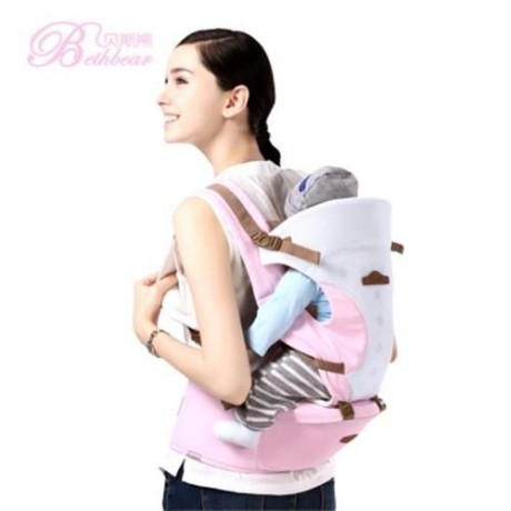 BETHBEAR COMFORTABLE BREATHABLE MULTIFUNCTION CARRIER INFANT BACKPACK WAIST STOOL BABY HIP