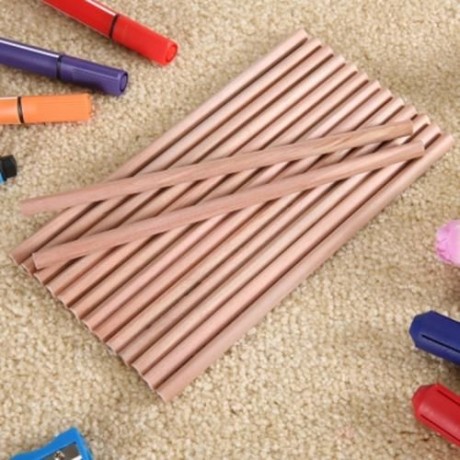 MARCO 4215 50PCS BOTTLED WOODEN HB PENCIL STATIONERY (APRICOT)