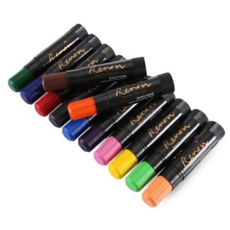 MARCO RENOIR 2508 12 COLORS WATER WASHING COLORFUL ROTATABLE OIL PAINTING STICK (COLORMIX)
