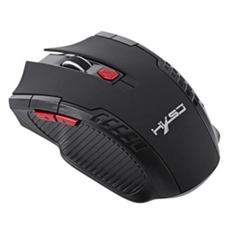 HXSJ X20 2400DPI 2.4GHZ WIRELESS 6 BUTTONS OPTICAL GAMING MOUSE (BLACK)