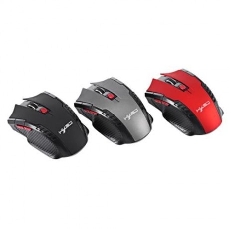 HXSJ X20 2400DPI 2.4GHZ WIRELESS 6 BUTTONS OPTICAL GAMING MOUSE (BLACK)