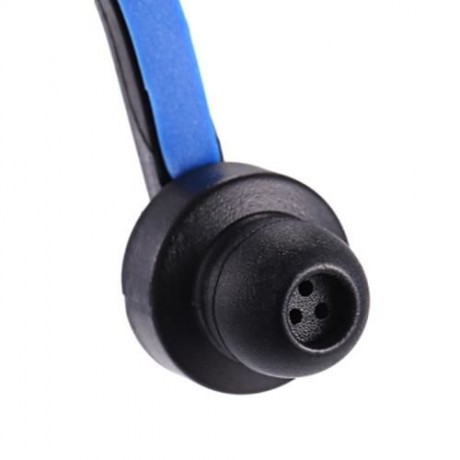 PORTABLE STEREO SPORT MP3 PLAYER SUPPORT TF CARD FM RADIO HEADPHONE (BLUE)