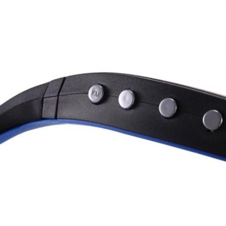PORTABLE STEREO SPORT MP3 PLAYER SUPPORT TF CARD FM RADIO HEADPHONE (BLUE)