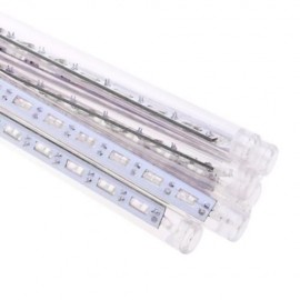 20CM LED WATERPROOF METEOR SHOWER STRING LIGHT RAIN TUBE DECORATIVE HANGING LIGHT (WHITE L