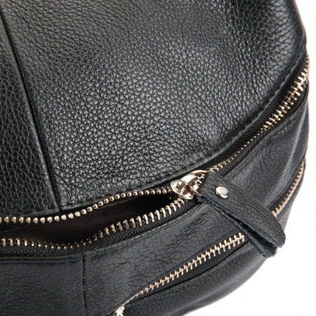 TRENDY PU LEATHER ZIPPER DESIGN SHOULDER BAG FOR LADIES