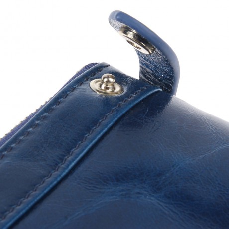 SOLID DOUBLE ZIPPER MULTI CARD BITS WALLETS FOR LADIES