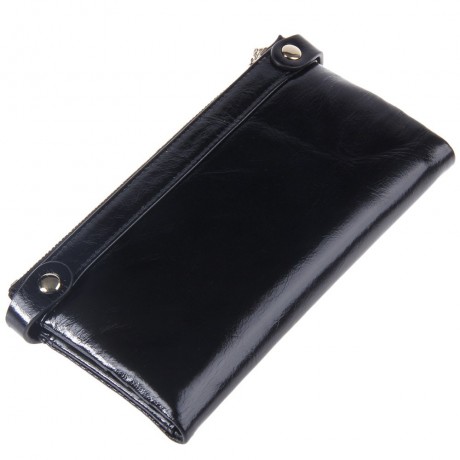 SOLID DOUBLE ZIPPER MULTI CARD BITS WALLETS FOR LADIES