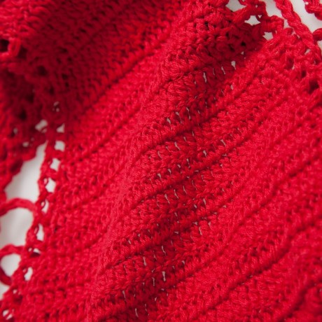 SEXY FRESH WATERMELON DESIGN WIRE FREE BACKLESS KNITED WOMEN BIKINI SET