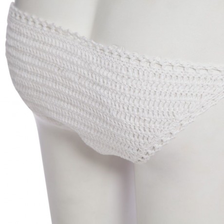 SEXY SOLID COLOR KNITED VEST TYPE WOMEN BIKINI SET