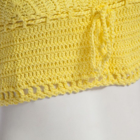 SEXY SOLID COLOR KNITED VEST TYPE WOMEN BIKINI SET