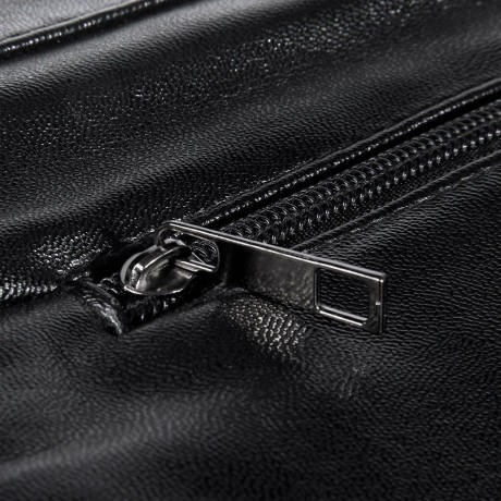 HOLLOW OUT CIRCLE ZIPPER DESIGN SHOULDER BAGS FOR  LADIES