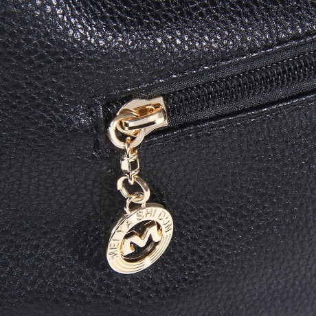 LICHEE PATTERN SOLID ZIPPER DESIGN SOFT BAG FOR LADIES