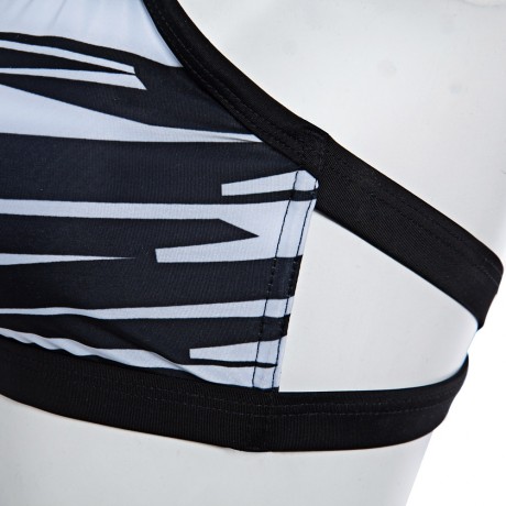 SEXY SPAGHETTI STRAP PRINTED TWO-PIECE SEPARATE SWIMWEAR FOR WOMEN