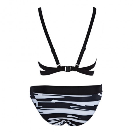 SEXY SPAGHETTI STRAP PRINTED TWO-PIECE SEPARATE SWIMWEAR FOR WOMEN