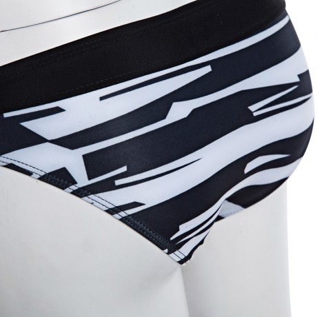 SEXY SPAGHETTI STRAP PRINTED TWO-PIECE SEPARATE SWIMWEAR FOR WOMEN