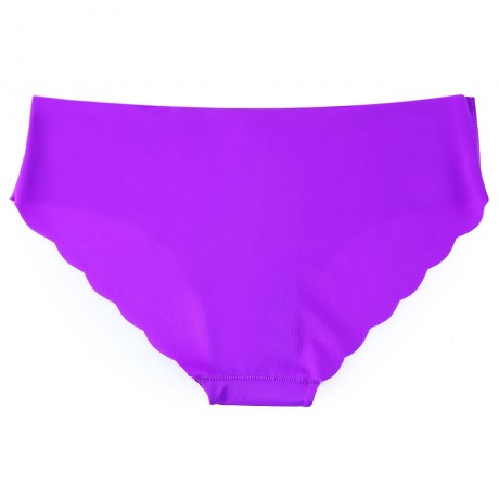 LOW WAIST SMOOTH SOLID COLOR TRACELESS SOFT PANTY FOR WOMEN