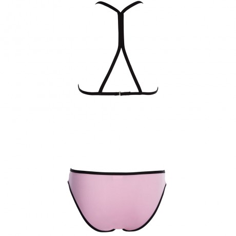 SEXY HALTER PADDED PUSH UP BRA   LOW WAIST BRIEFS BIKINI SWIMWEAR FOR WOMEN