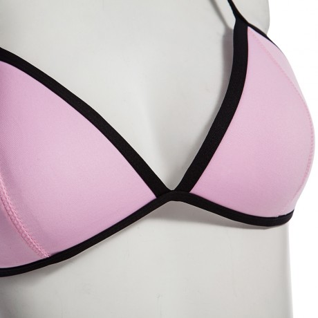 SEXY HALTER PADDED PUSH UP BRA   LOW WAIST BRIEFS BIKINI SWIMWEAR FOR WOMEN