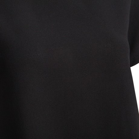 TRENDY ROUND COLLAR SHORT SLEEVE ASYMMETRIC SOLID COLOR SUNDRESS FOR WOMEN