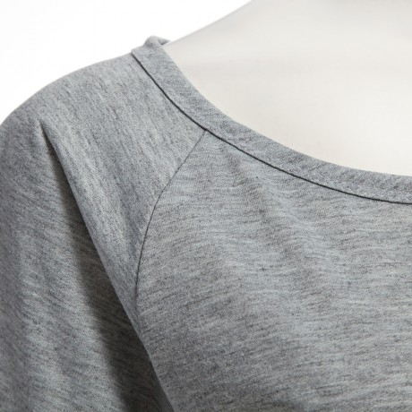 ACTIVE ROUND COLLAR SHORT SLEEVE PATCHWORK TOP   ELASTIC WAIST DRAWSTRING WITN POCKET SHOR
