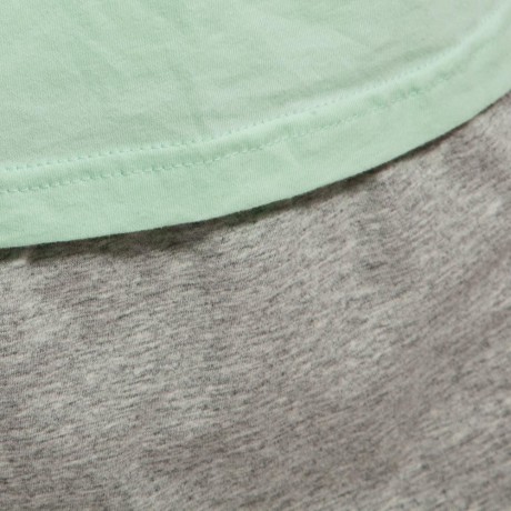 SIMPLE STYLE ROUND COLLAR SHORT SLEEEVE COTTON BLEND PURE COLOR T-SHIRT FOR WOMEN