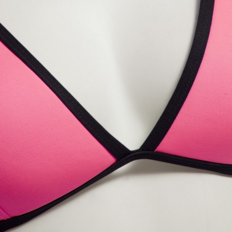 SEXY HALTER PADDED PUSH UP BRA   LOW WAIST BRIEFS BIKINI SWIMWEAR FOR WOMEN