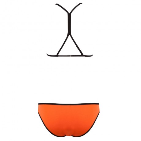 SEXY HALTER PADDED PUSH UP BRA   LOW WAIST BRIEFS BIKINI SWIMWEAR FOR WOMEN