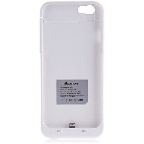 MAXNON MFI 3200MAH EXTRA BATTERY CHARGE COVER MOBILE POWER BANK CASE FOR IPHONE 6 / 6S